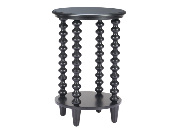 Gocce Side Table Black