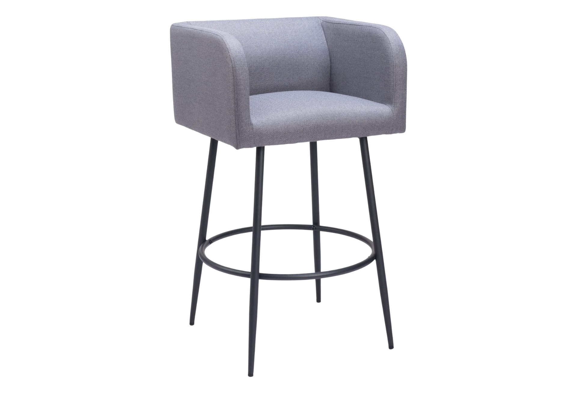Horbat Barstool (Set of 2) Gray
