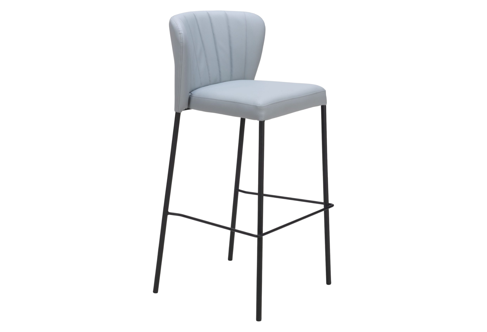 Linz Barstool (Set of 2) Gray