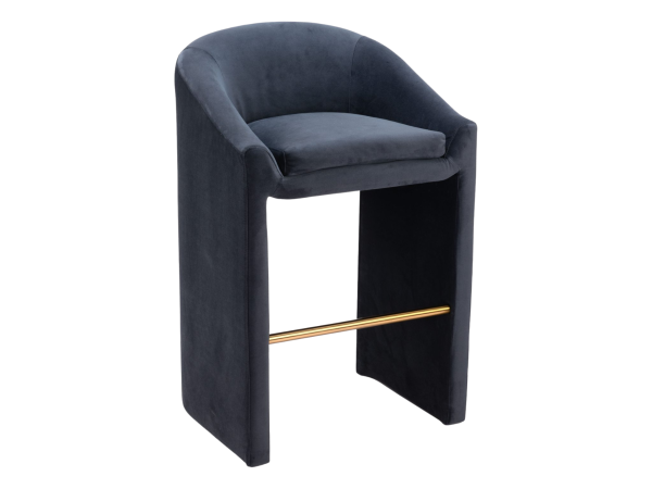 Emas Barstool Midnight Gray