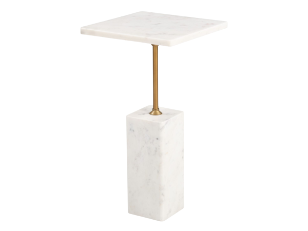Naht Side Table White