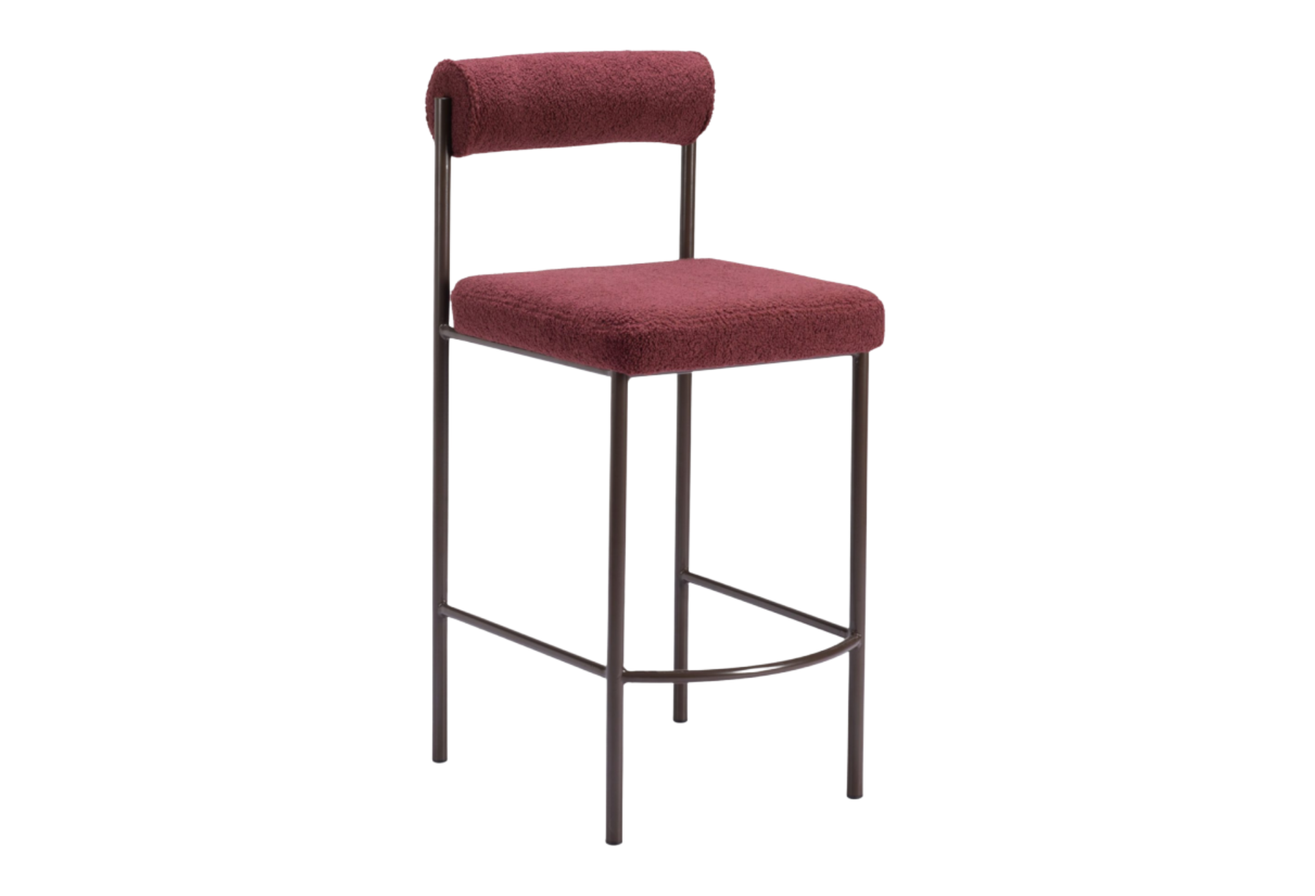 Livorno Counter Stool (Set of 2) Red & Bronze