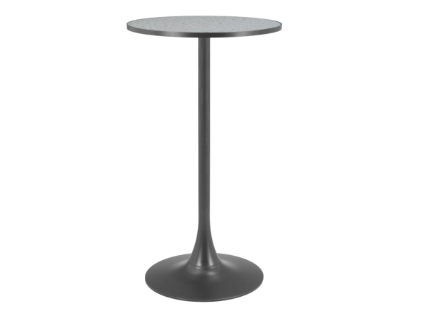Bite Bar Table Gray & Black