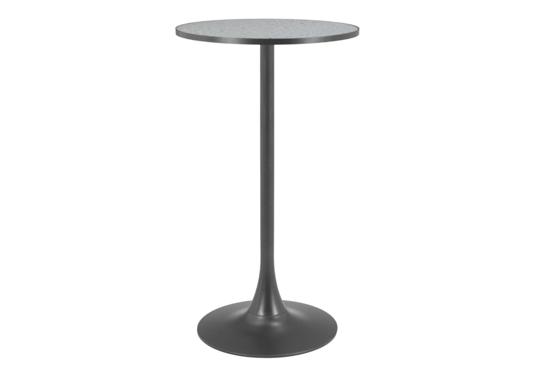 Bite Bar Table Gray & Black