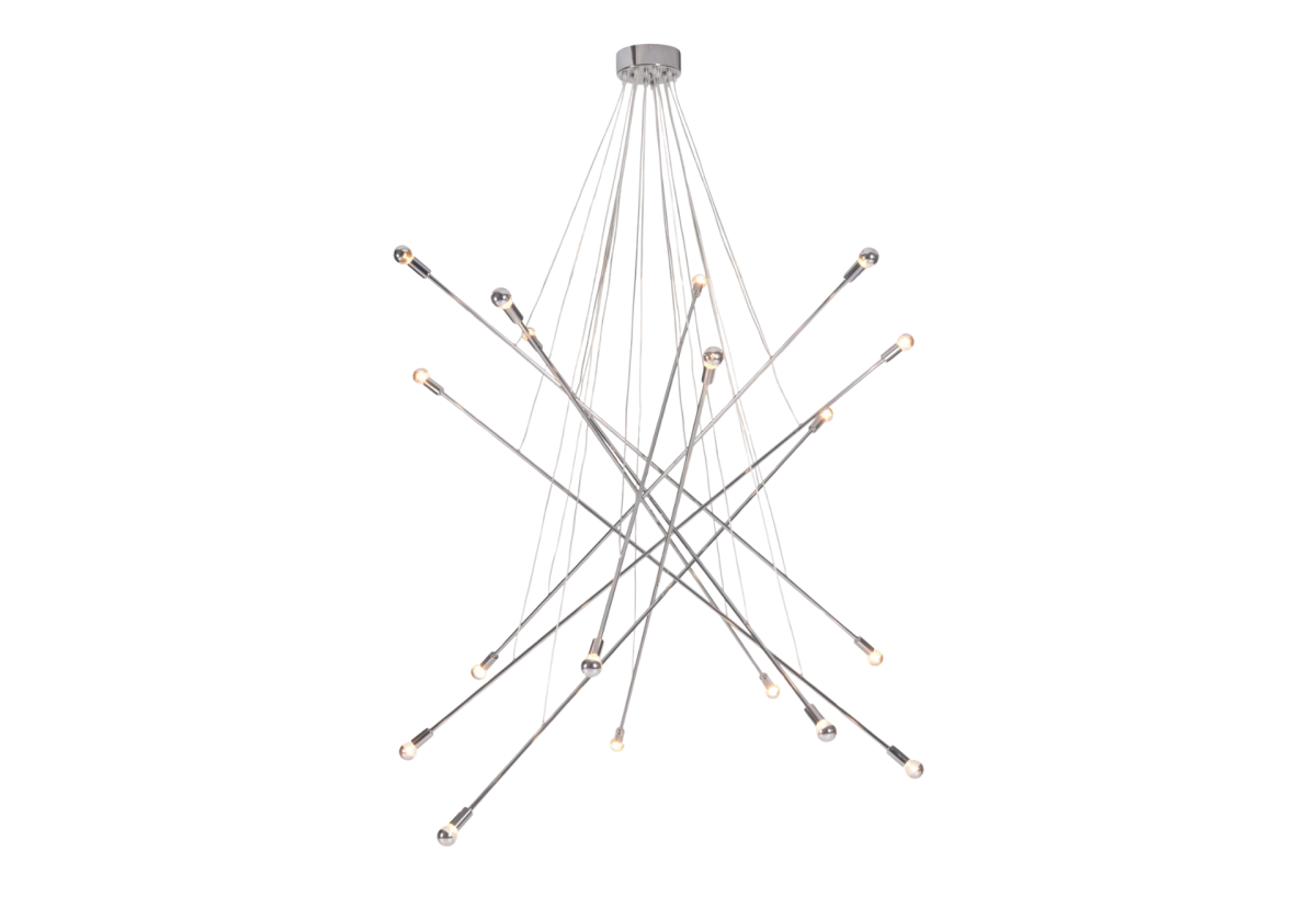 Belief Ceiling Lamp Chrome