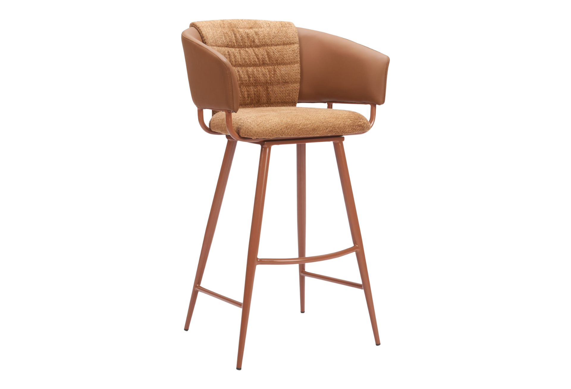 Juno Barstool (Set of 2) Brown