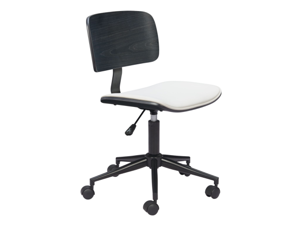 Duravel Office Chair White & Black