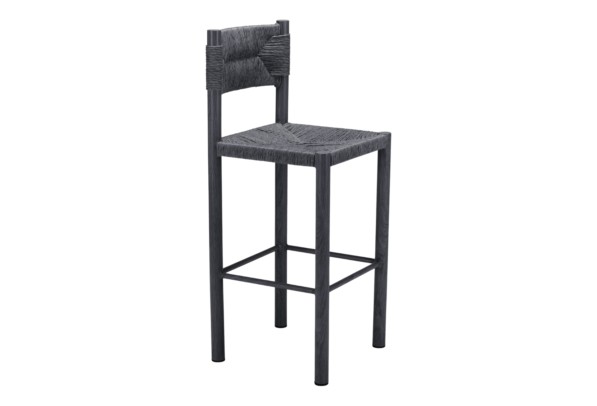 Iska Barstool (Set of 2) Black