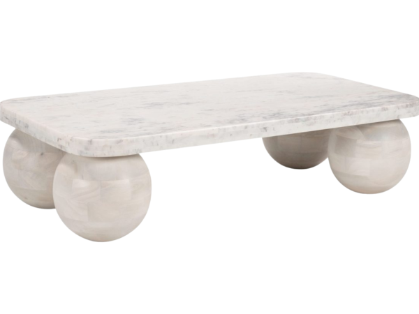 Camakat Coffee Table White & Whitewashed
