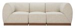 Christy Armless Chair Beige