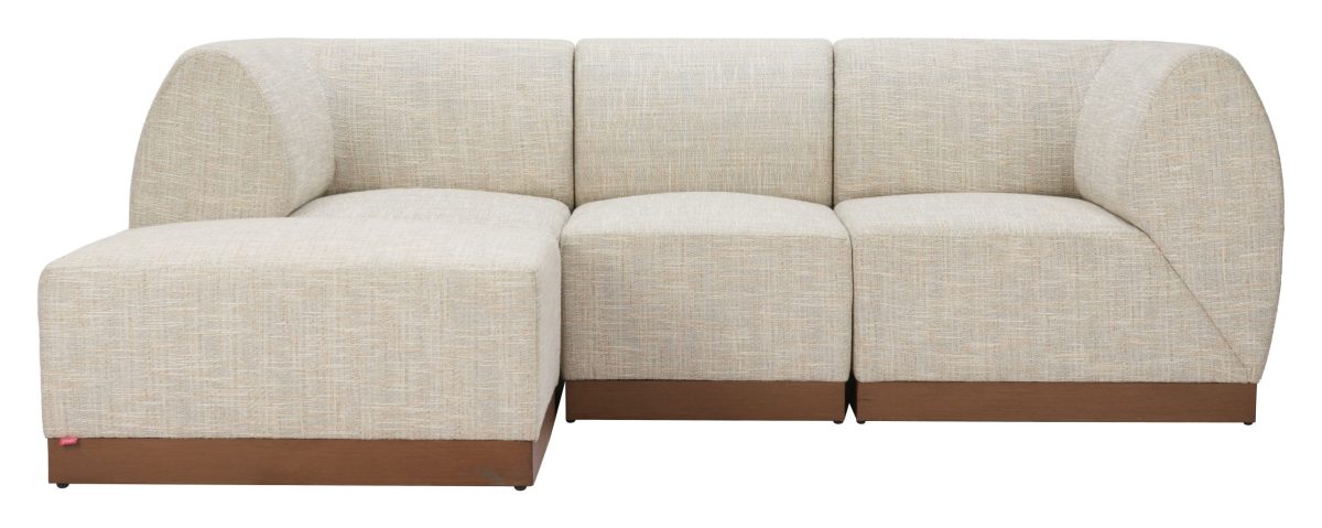 Christy Armless Chair Beige