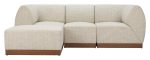 Christy Armless Chair Beige