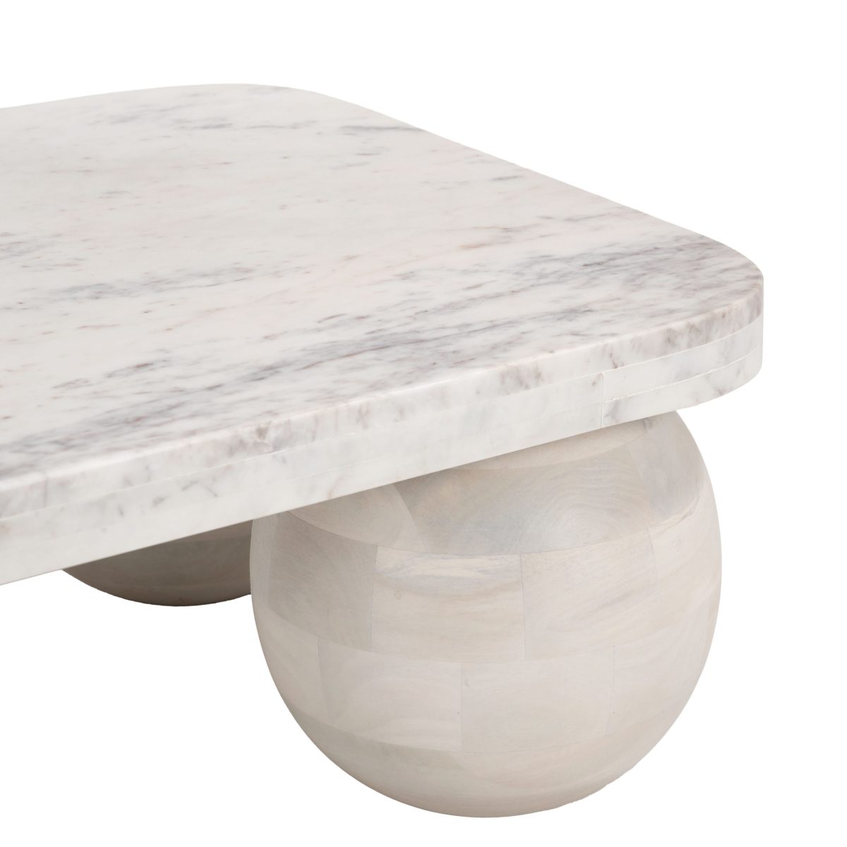 Camakat Coffee Table White & Whitewashed