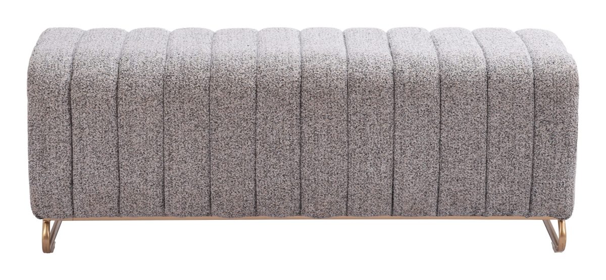 Pender Bench Stone Gray