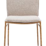 Nordvest Dining Chair Beige & Gold