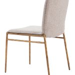 Nordvest Dining Chair Beige & Gold