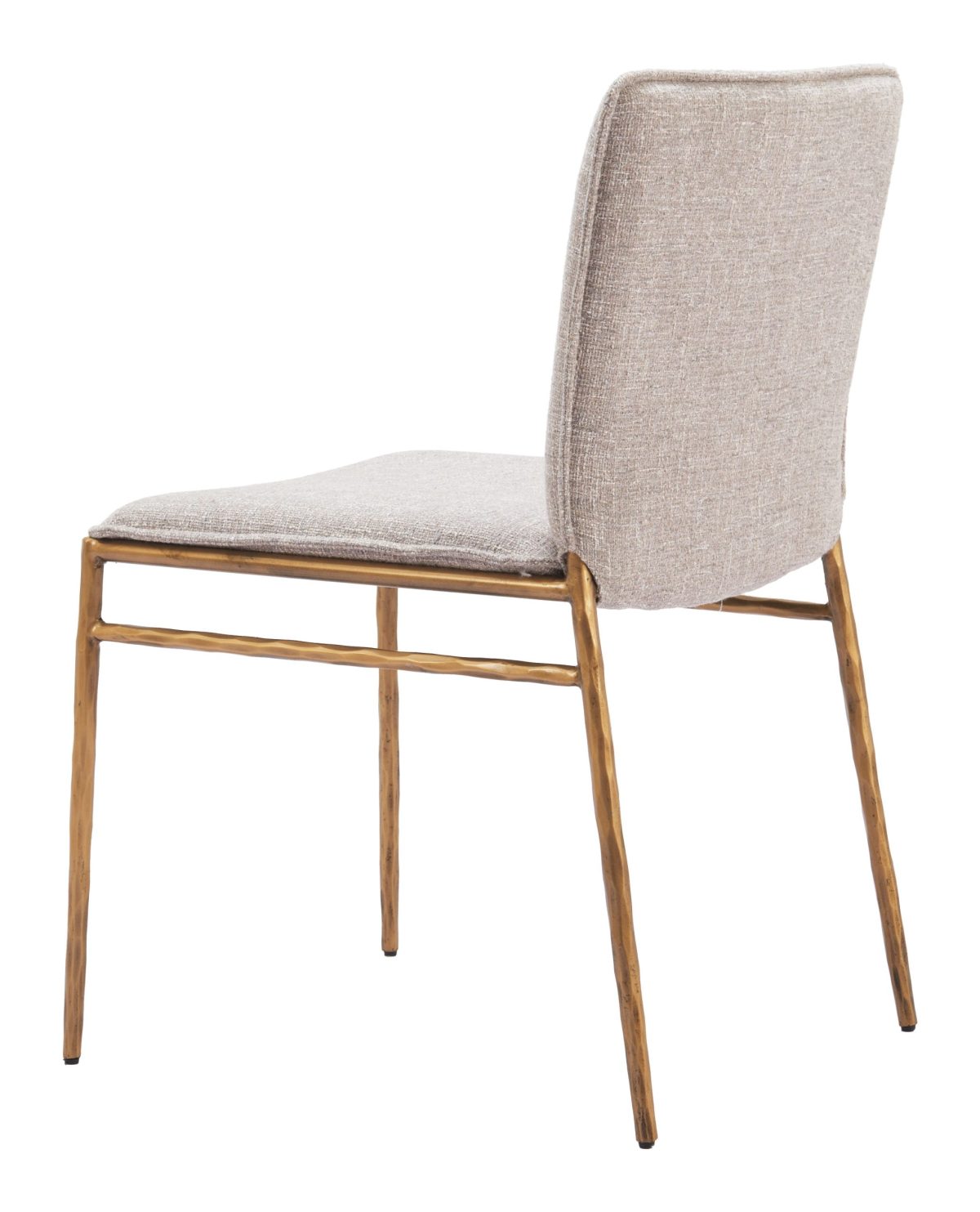 Nordvest Dining Chair Beige & Gold