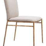 Nordvest Dining Chair Beige & Gold