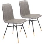 Var Dining Chair (Set of 2) Gray