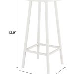Ren Bar Table White