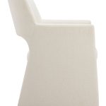 Minet Dining Chair Linen White