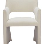Minet Dining Chair Linen White