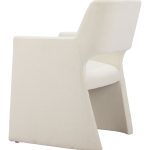Minet Dining Chair Linen White