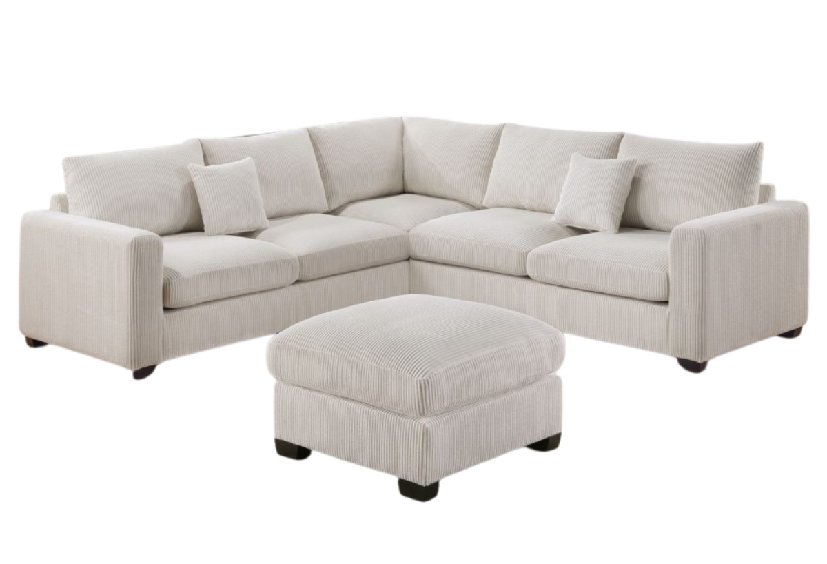 4-Piece Sectional Sofa